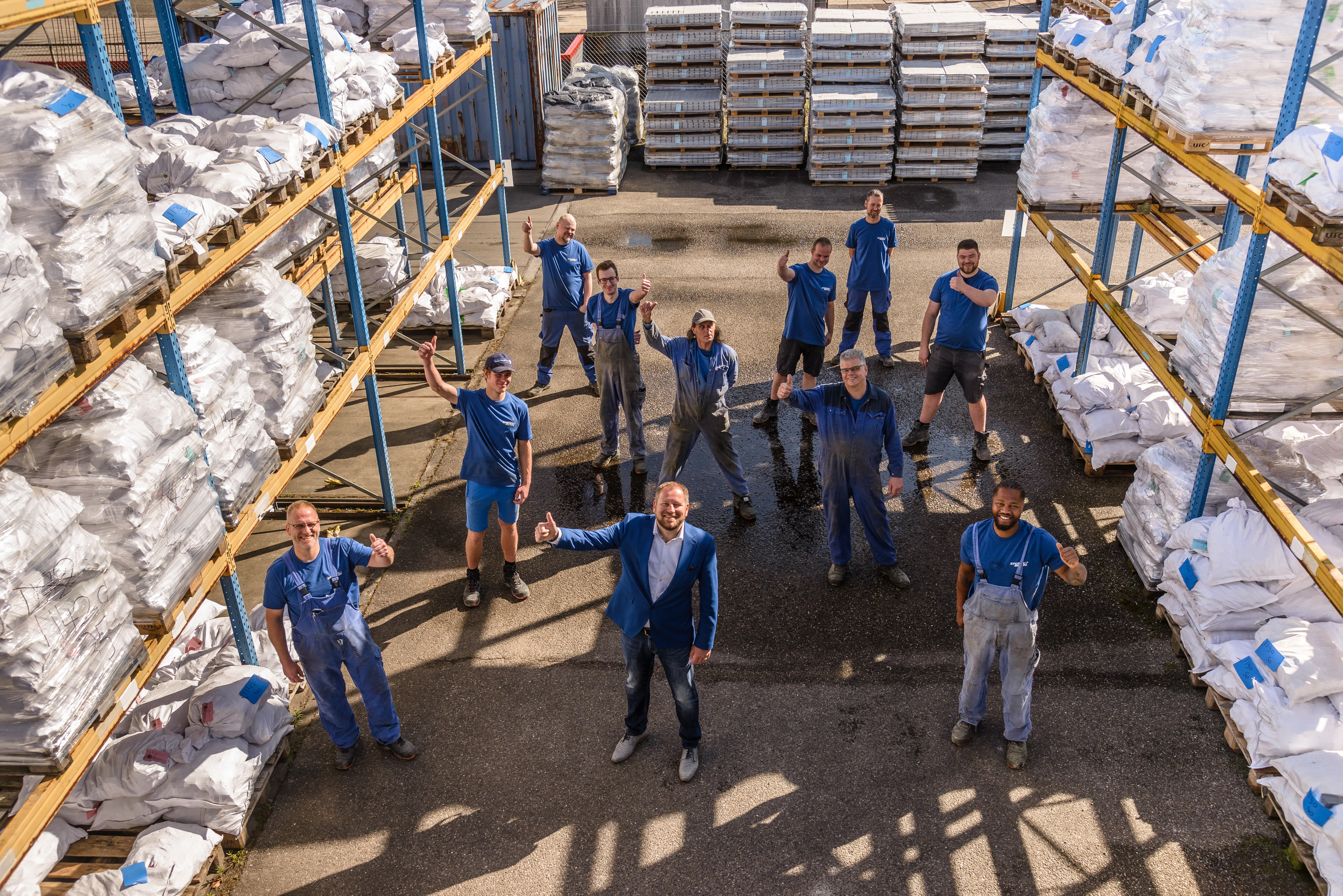 Groepsfoto Stoter Beton - vacature meewerkend voorman